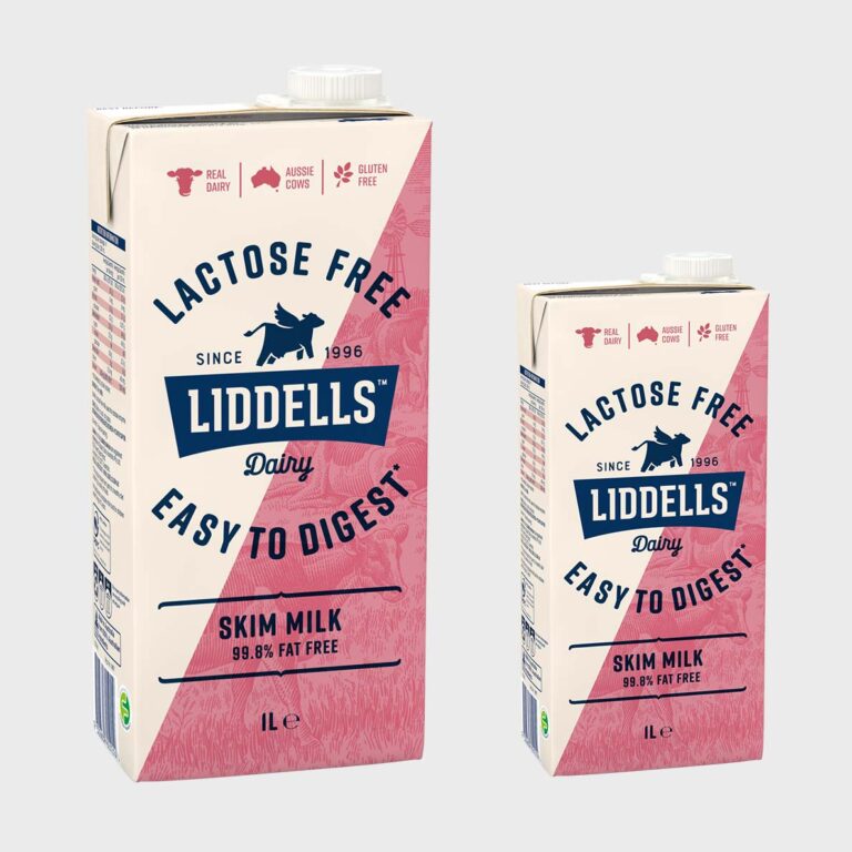 Liddells LACTOSE FREE 99.8% FAT FREE SKIM MILK